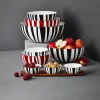 Cathrineholm Stripes Skål Ø 24 cm - Stål - Sort