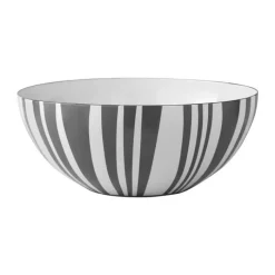 Cathrineholm Stripes Skål Ø 30 cm - Stål - Grå