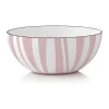 Cathrineholm Stripes Skål - Ø 14 cm - Stål - Rosa Ø 14 cm - Stål - Rosa