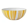 Cathrineholm Stripes Skål Ø 30 cm - Stål - Gul