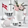 Cathrineholm Stripes Skål Ø 18 cm - Stål - Sort