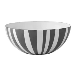 Cathrineholm Stripes Skål Ø 24 cm - Stål - Grå