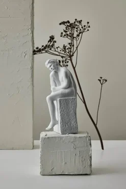 Christel Marott Christel Stjernetegn - Fisk H 23,7 x B 7 x L 12,1 cm - Porcelæn - Hvid