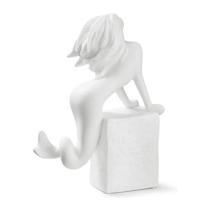 Christel Marott Christel Stjernetegn - Stenbuk H 21,5 x B 8,5 x L 15,5 cm - Porcelæn - Hvid