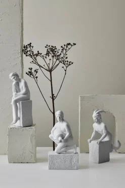Christel Marott Christel Stjernetegn - Stenbuk H 23,6 x B 6,2 x L 15 cm - Porcelæn - Hvid