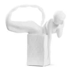Christel Marott Christel Stjernetegn - Skorpion H 19 x B 17 x L 12,4 cm - Porcelæn - Hvid