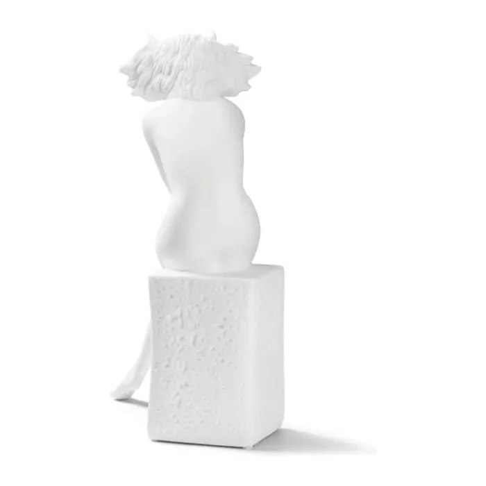 Christel Marott Christel Stjernetegn - Tyr H 23,5 x B 13 x L 12 cm - Porcelæn - Hvid