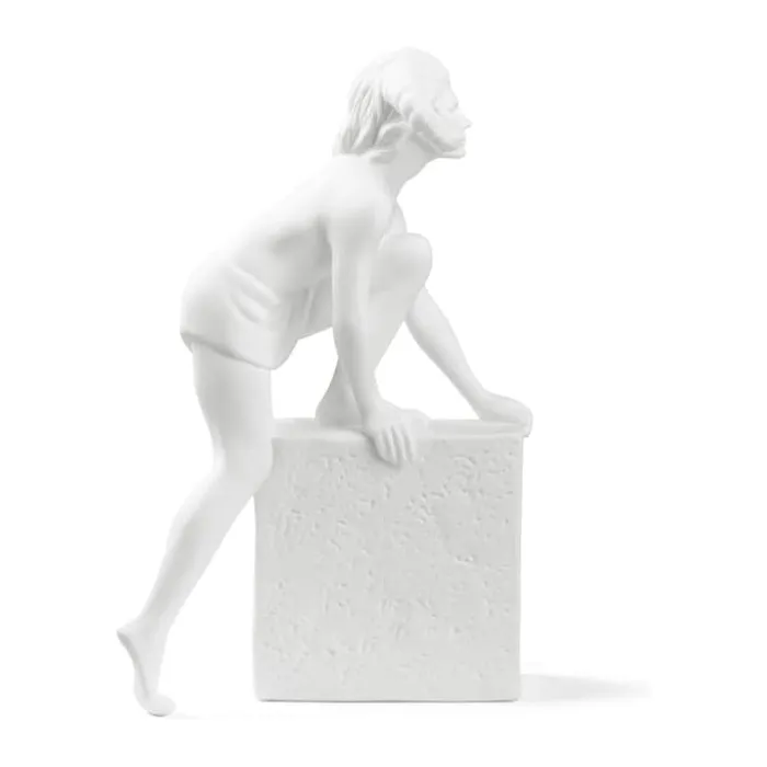 Christel Marott Christel Stjernetegn - Vædder H 25,4 x B 8 x L 16,2 cm - Porcelæn - Hvid