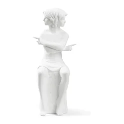 Christel Marott Christel Stjernetegn - Tvilling H 24,6 x B 10,8 x L 10 cm - Porcelæn - Hvid