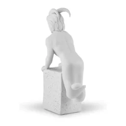 Christel Marott Stjernetegn - Stenbuk H 24 cm - Polyresin - Hvid