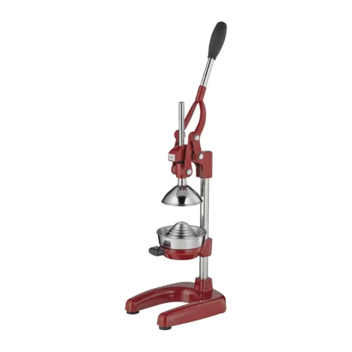 Cilio Amalfi Saftpresser H 43 x B 18 x L 23 cm - Rustfrti stål/metal - Rød