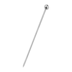 Cilio Cocktailpinde - 6 stk. L 15 cm - Rustfrit stål - Sølvfarvet
