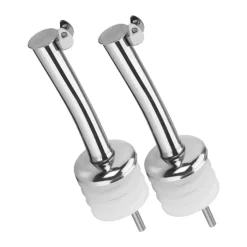 Cilio Hældetud - 2 stk. H 9,3 cm - Rustfrit stål