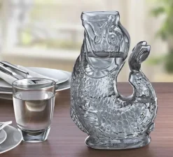 Cilio Nemo Vandkaraffel 1 liter - Glas - Grå