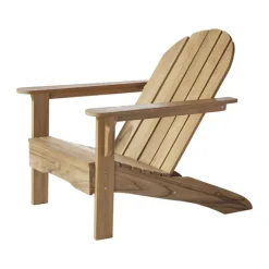 cinas Adirondack Loungestol H 88 x B 80 x L 105 cm - Teak - Natur
