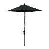 cinas Outdoor Nero Balcony Parasol Ø 1,80 x H 2,20 m - Polyester - Sort