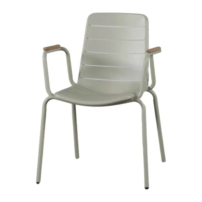 cinas Parc Havestol H 80 x B 58 x L 58 cm - Aluminium - Grøn