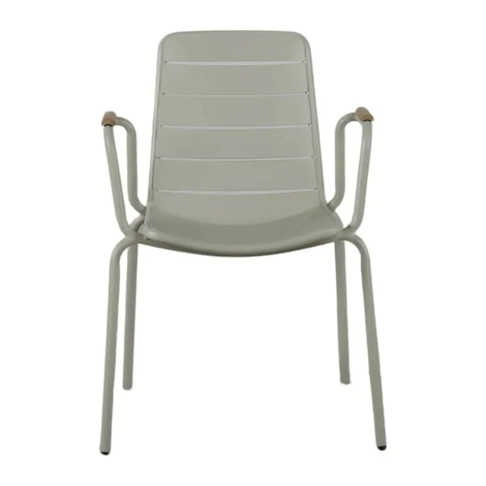 cinas Parc Havestol H 80 x B 58 x L 58 cm - Aluminium - Grøn