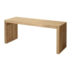cinas Rib Bænk H 43 x B 104 x L 35 cm - Teak