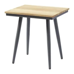 cinas Rio Sidebord H 52 x B 43 x L 50 cm - Teaktræ/aluminium