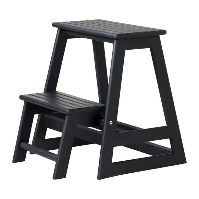 cinas Skala Trappestige H 49 x B 38,5 x L 45,5 cm - Maghoni -Sort