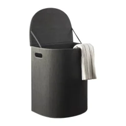 cinas Vasketøjskurv 90 liter - Papir - Sort