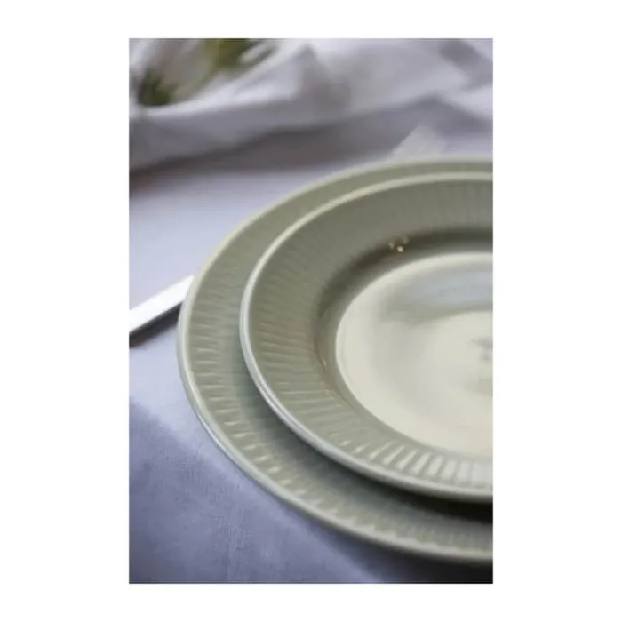 Coast Horizon Frokosttallerken Ø 22 cm - Porcelæn - Grøn