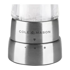 Cole&Mason Derwent Kværnsæt - 2 dele H 19 cm - Akryl/rustfrit stål - Klar