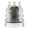 Cole&Mason London Kværnsæt H 13 cm - Akryl/rustfrit stål - Klar