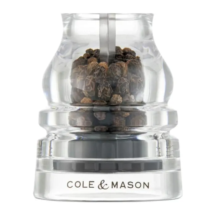 Cole&Mason London Kværnsæt H 13 cm - Akryl/rustfrit stål - Klar