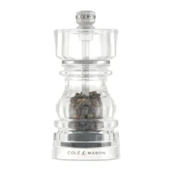 Cole&Mason London Kværnsæt H 13 cm - Akryl/rustfrit stål - Klar