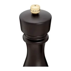 Cole&Mason London Saltkværn H 22 cm - Bøgetræ/rustfrit stål - Chocolate Wood