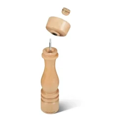 Cole&Mason London Saltkværn H 30 cm - Bøgetræ/rustfrit stål- Natural Beech