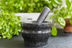 Cole&Mason Worcester Morter Ø 10,5 cm - Granit - Sort
