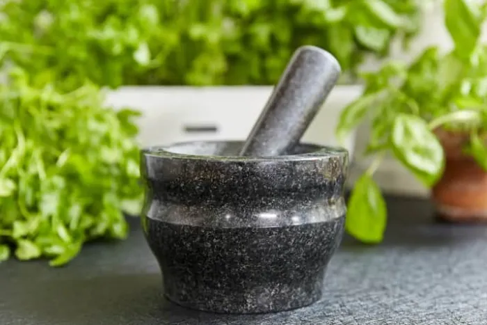 Cole&Mason Worcester Morter Ø 10,5 cm - Granit - Sort