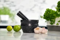 Cole&Mason Worcester Morter Ø 10,5 cm - Granit - Sort