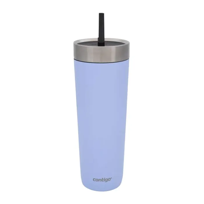 Contigo Spill-Proof Tumbler 72 cl - Rustfrit stål - Lyseblå