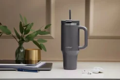 Contigo Streeterville Tumbler 120 cl - Dobbeltvægget vakuumisolering - Grå