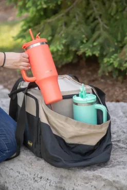 Contigo Streeterville Tumbler 120 cl - Dobbeltvægget vakuumisolering - Coral