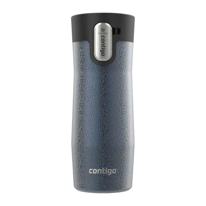 Contigo West Loop Termoflaske 3.0 470 ml - Rustfrit stål - Blueberry