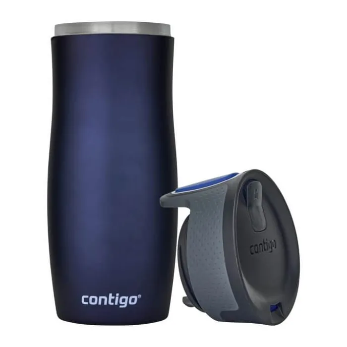Contigo West Loop Termokop 470 ml - Rustfrit stål - Monaco