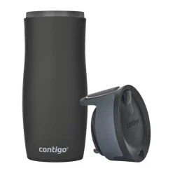 Contigo West Loop Termokop 470 ml - Rustfrit stål - Gun metal
