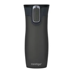 Contigo West Loop Termokop 470 ml - Rustfrit stål - Gun metal