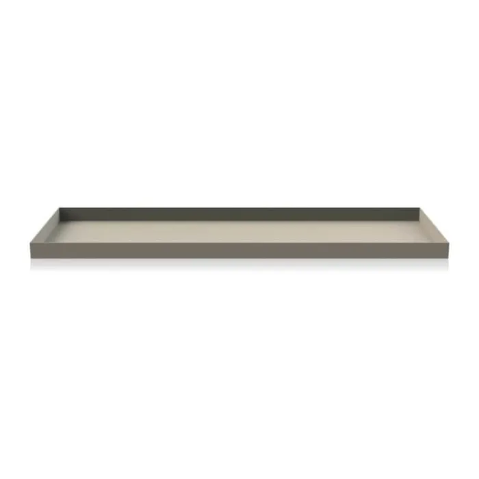 Cooee Bakke H 2 x B 50 x L 18 cm - Rustfrit stål - Sand