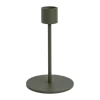 Cooee Candlestick H 13 cm - Rustfrit stål - Oliven