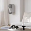 Cooee Knob Bordpynt Ø 15 cm - Keramik - Mørk sølvfarvet