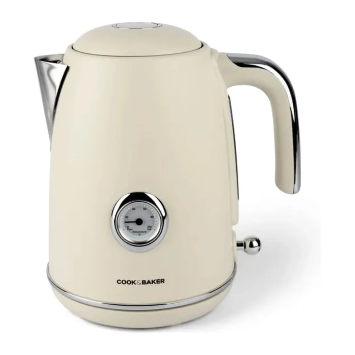 Cook & Baker Bistro Elkedel 1,7 liter - 2200 watt - Beige