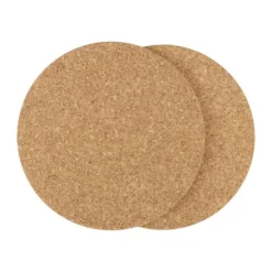 Cook & Baker Bordskåner - 2 stk. Ø 19 cm - Kork