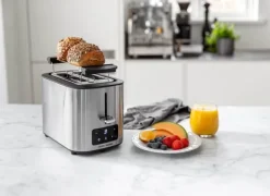 Cook & Baker Brødrister 2 skiver - Automatisk sluk - Krummebakke