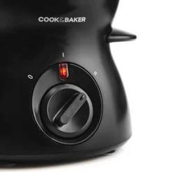 Cook & Baker Chokoladesmelter 350 ml - Plastik - Sort